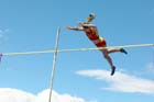 Naroa Agirre (Spain) taking part in the pole vault at the European Athletics Team Championships.